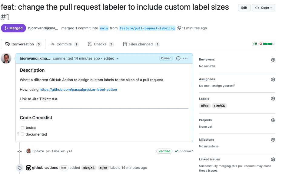 The pull requests are starting to take shape 🆒